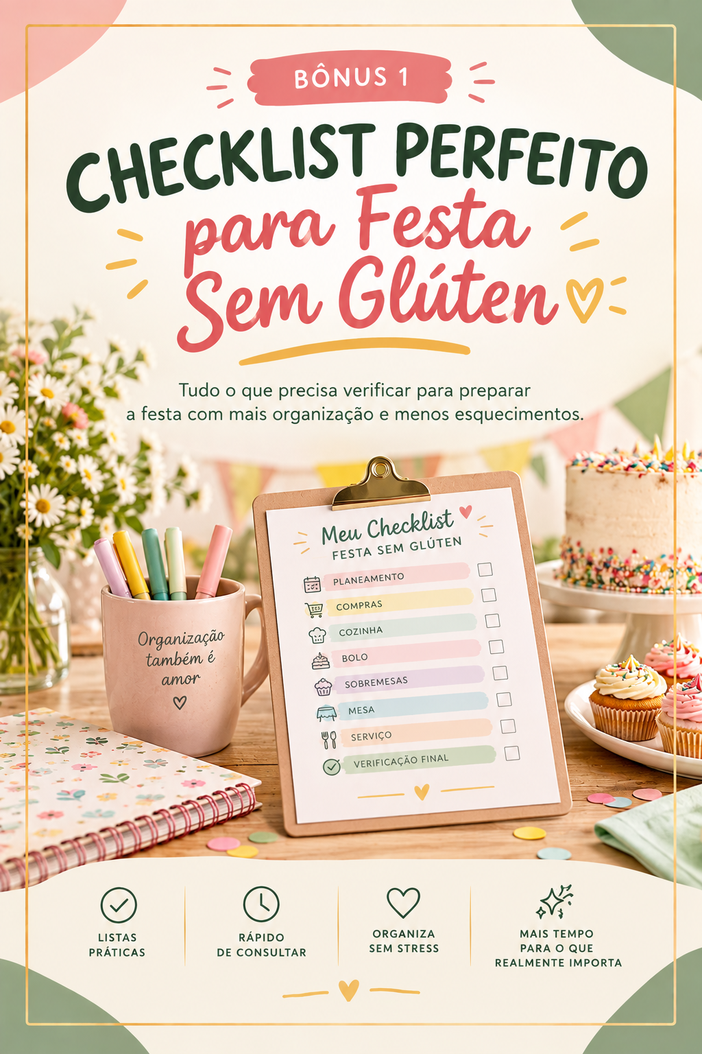 Checklist Perfeito para Festa Sem Glúten